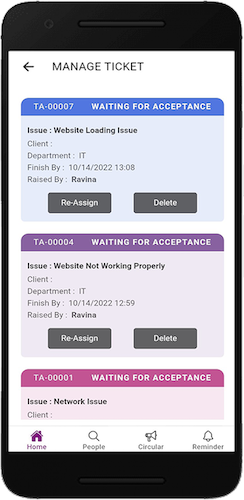 Manage Tickets using Housing society, Complaint Management & Live Task Tracking App